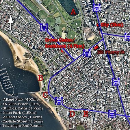☆ Heart Of St Kilda ☆ Infinity Pool+Parking+Wifi Apartman Melbourne Kültér fotó